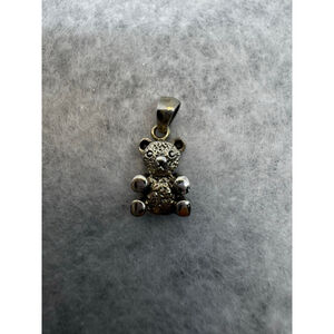 Sterling Silver Teddy Bear Charm